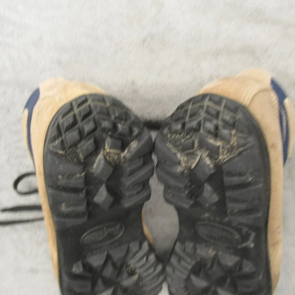 Vasque Mens? Boots 8.5 M Blue Gore-Tex Blue Lace Up Outdoor Hiking Boots VTG 80s